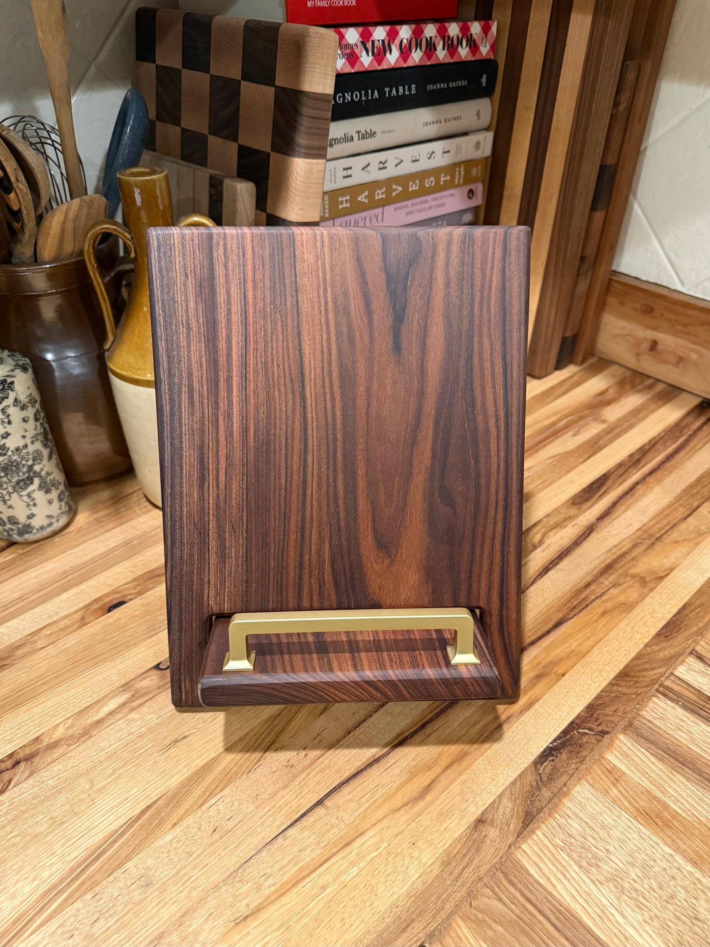Bolivian Rosewood Cookbook Holder