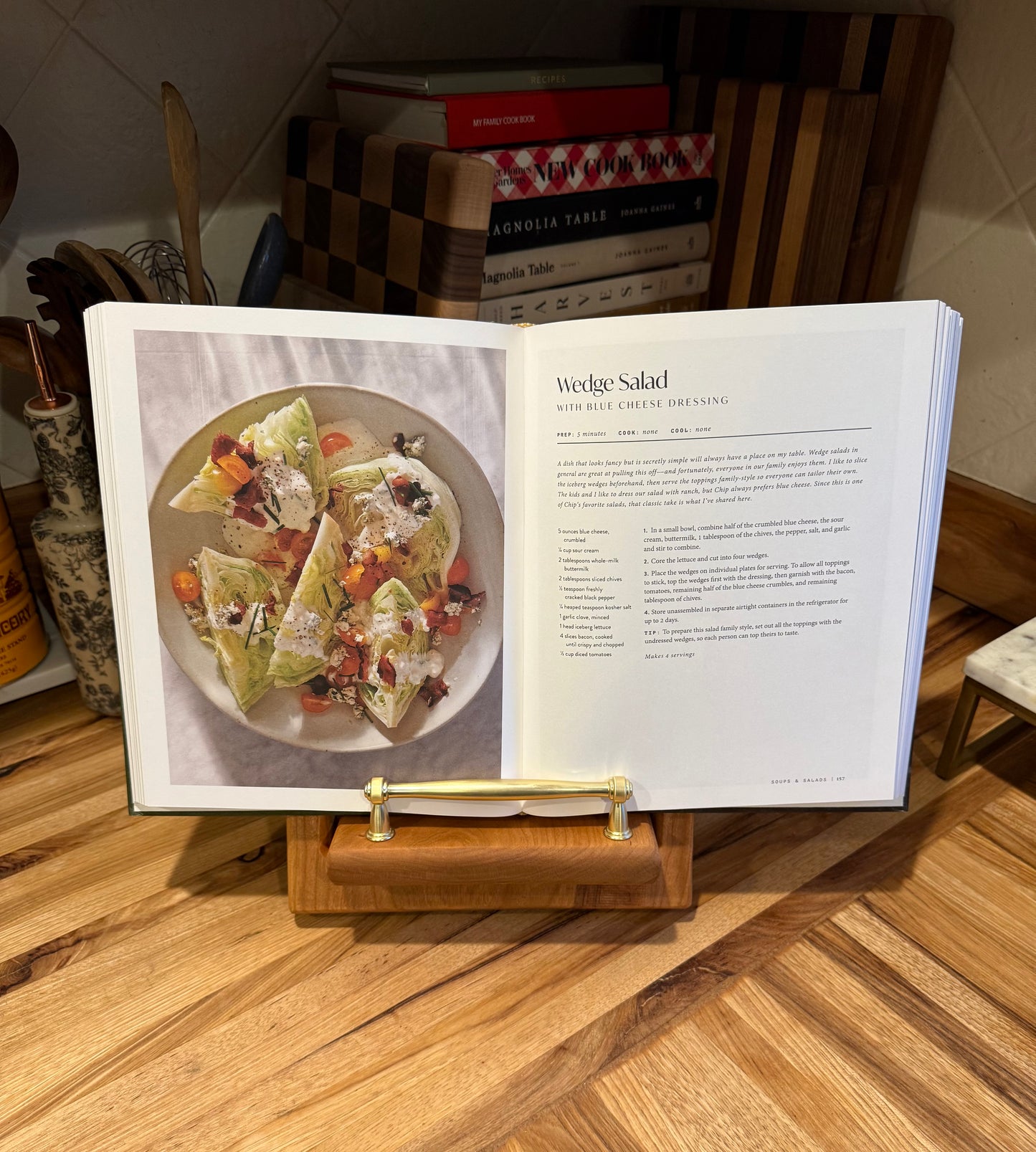 “Chonky” Cherry Cookbook Holder