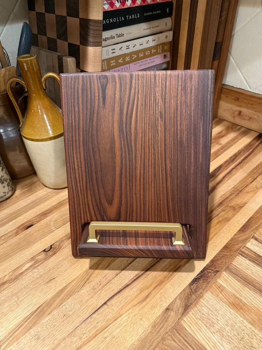 Bolivian Rosewood Cookbook Holder