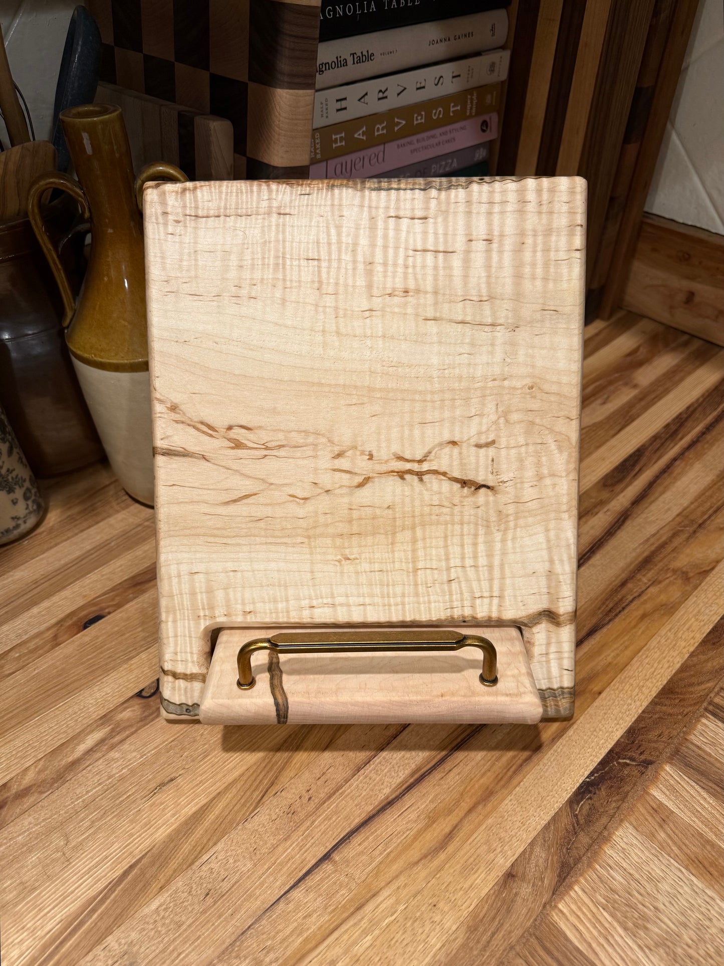 Quilted Ambrosia Maple Cookbook Holder