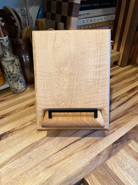 Tiger Hickory Cookbook Holder