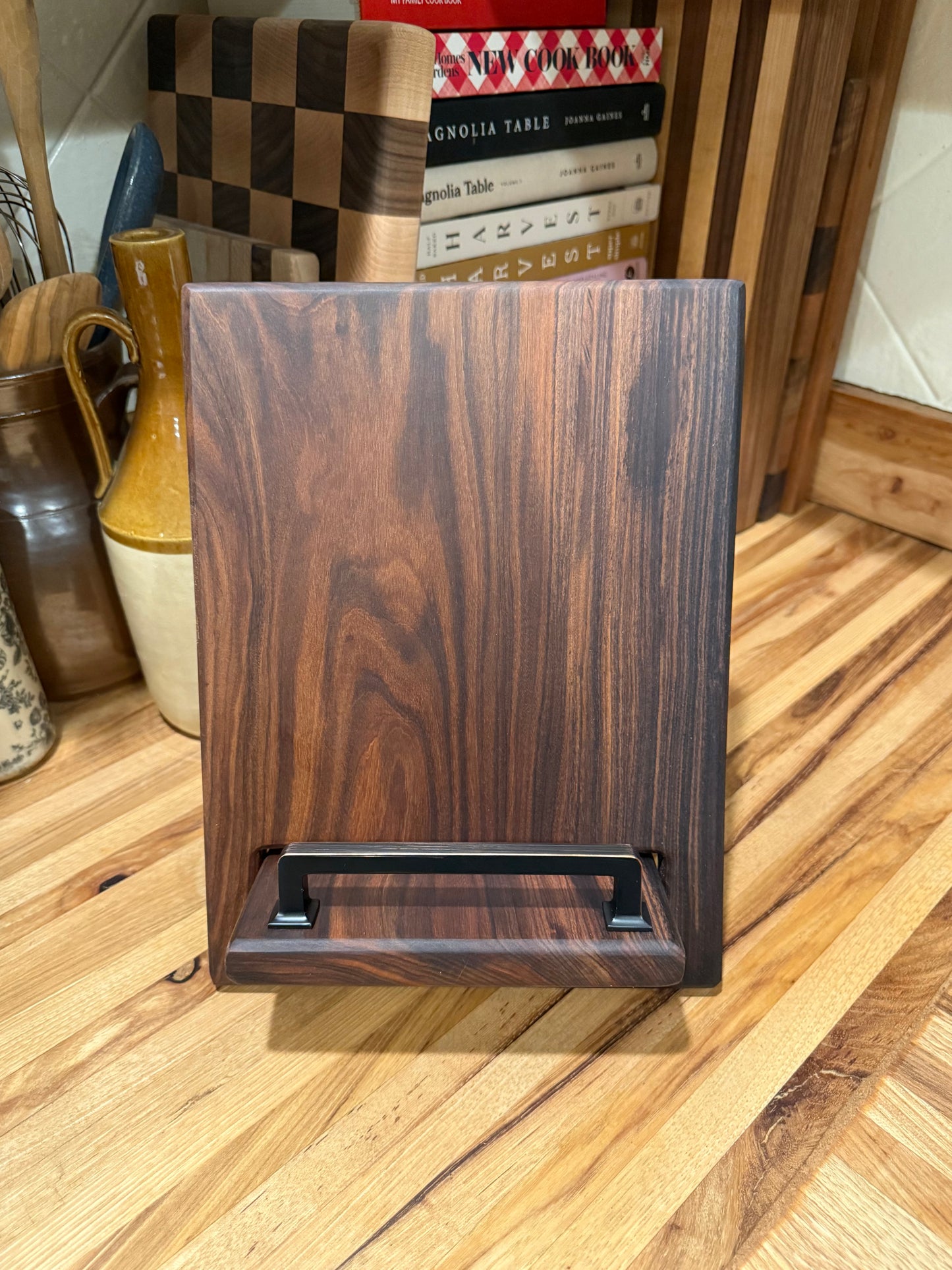 Bolivian Rosewood Cookbook Holder
