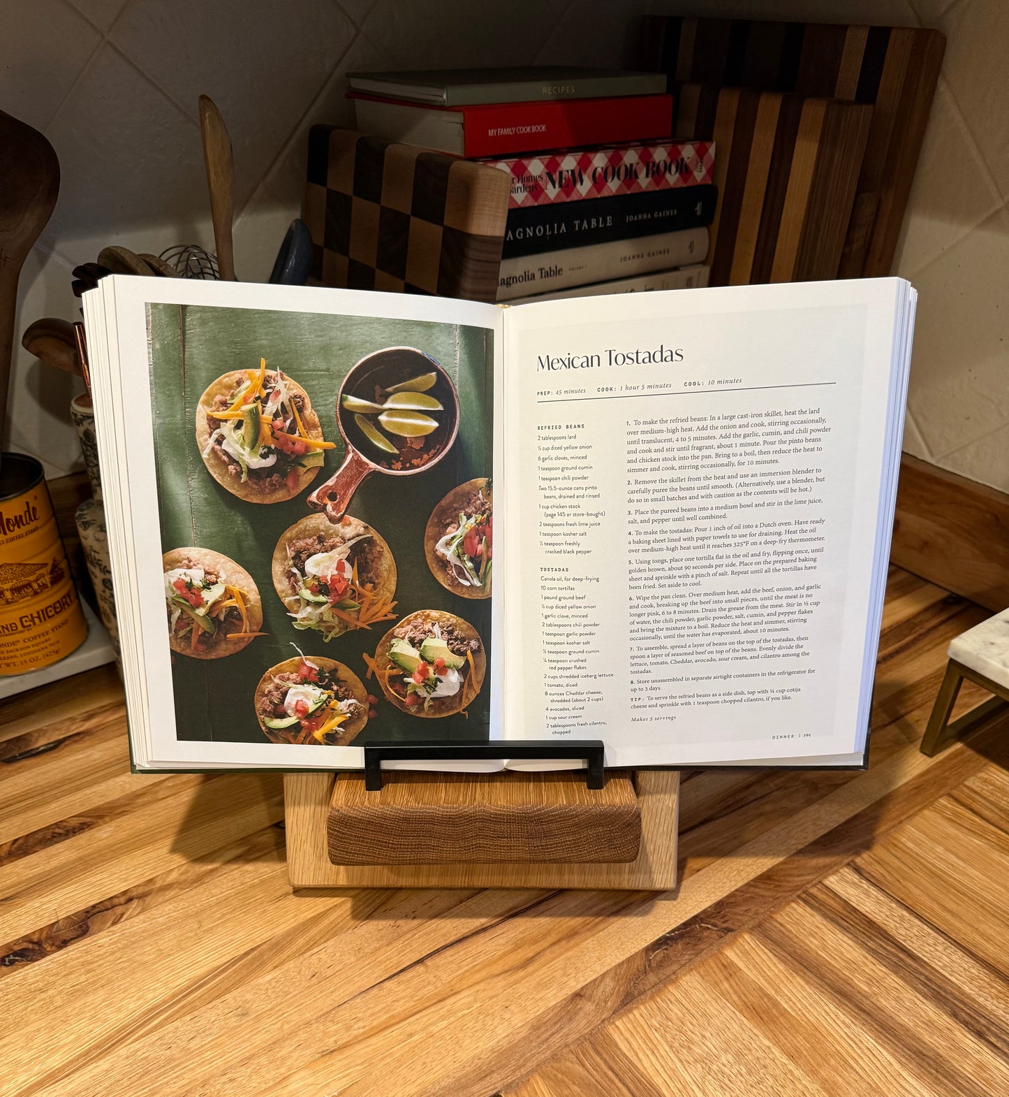 “Chonky” White Oak Cookbook Holder