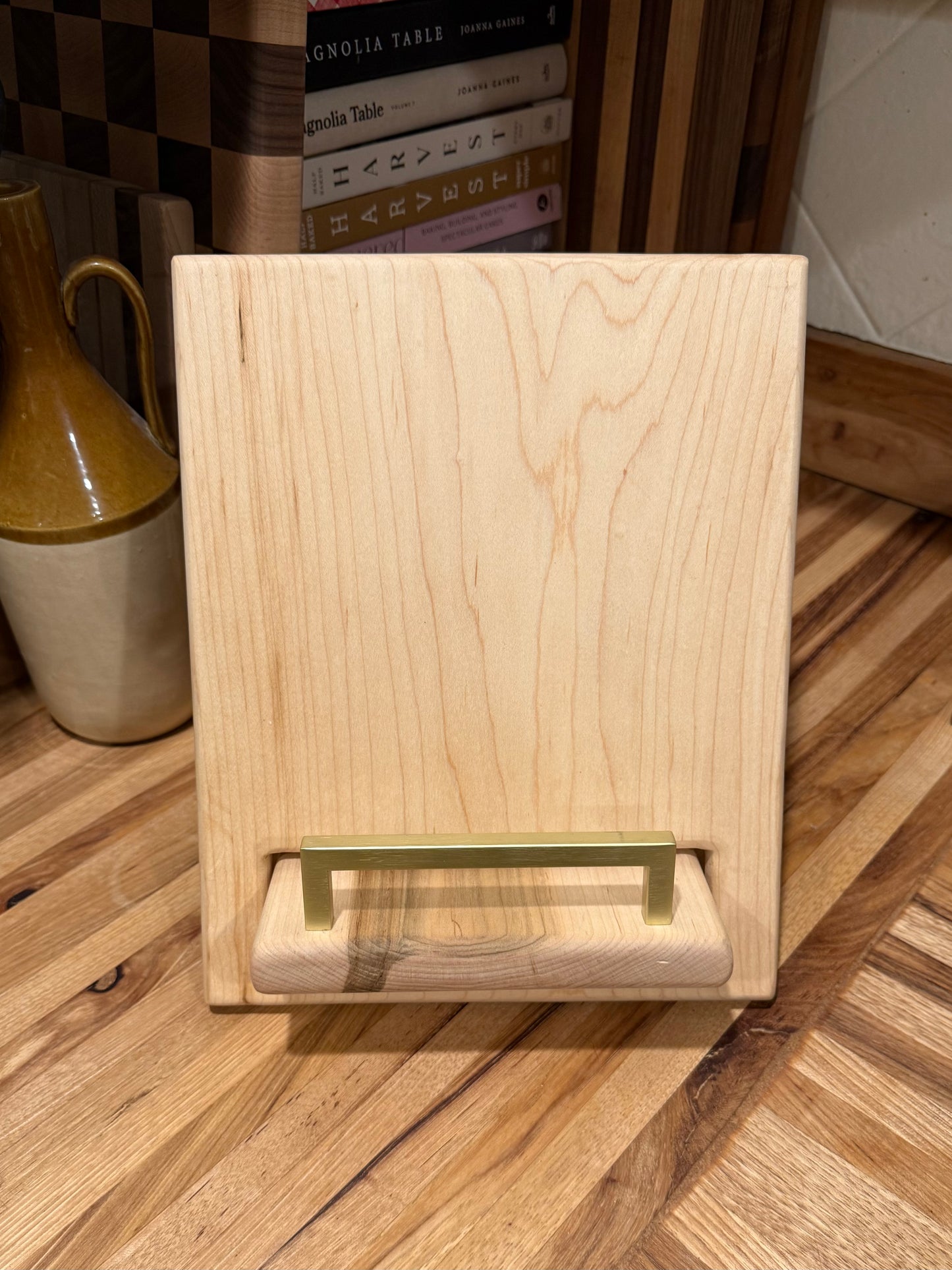 Maple Cookbook Holder