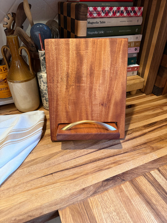 Mahogany Cookbook Holder