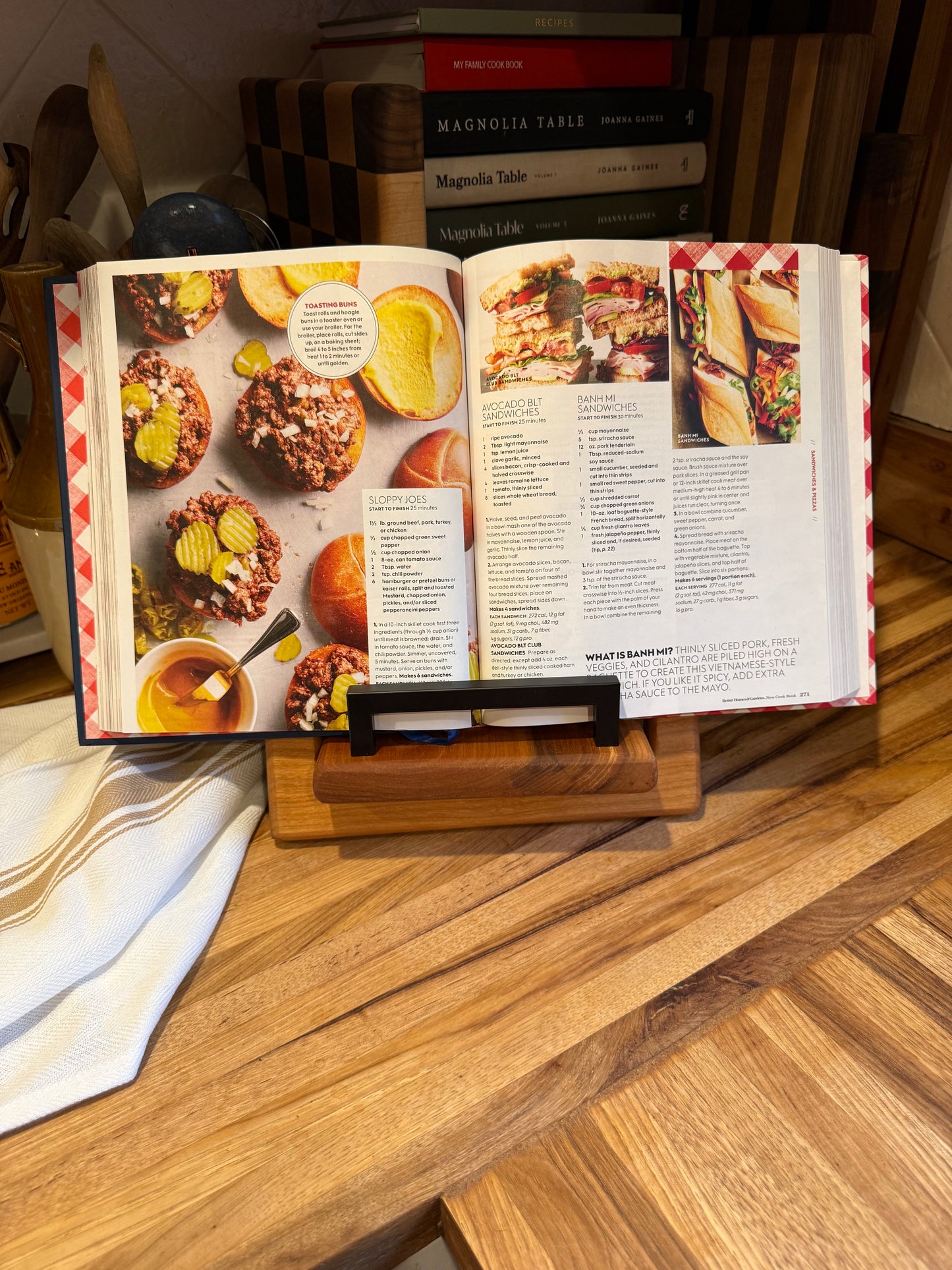 Cherry Cookbook Holder