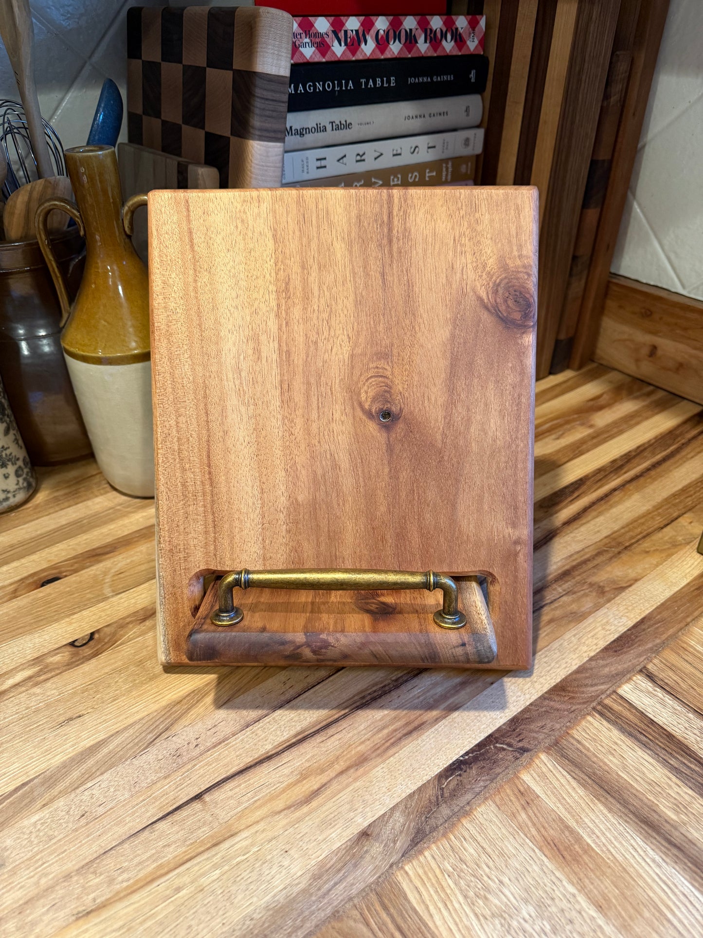 Acacia Cookbook Holder