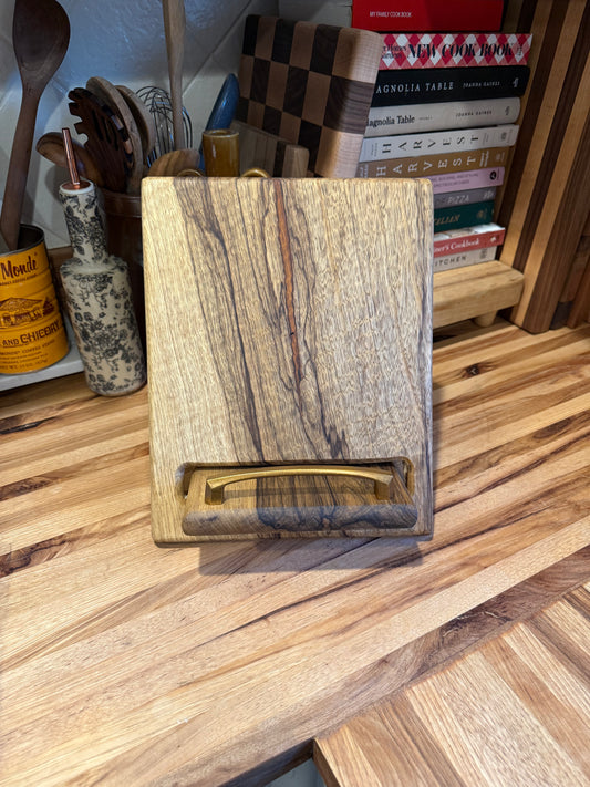 Black Limba Cookbook Holder