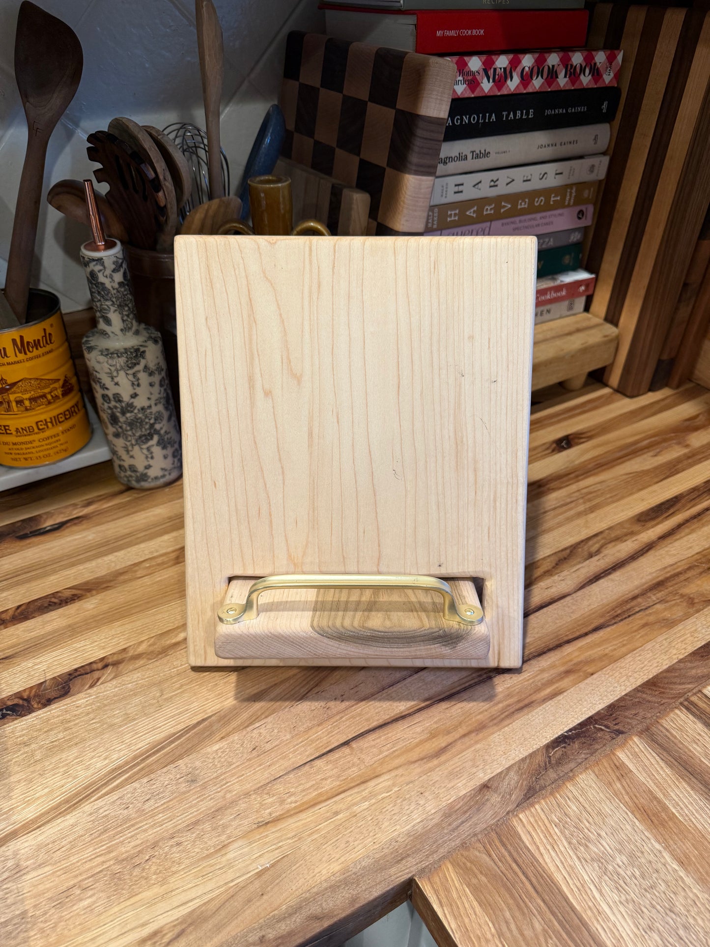 Maple Cookbook Holder