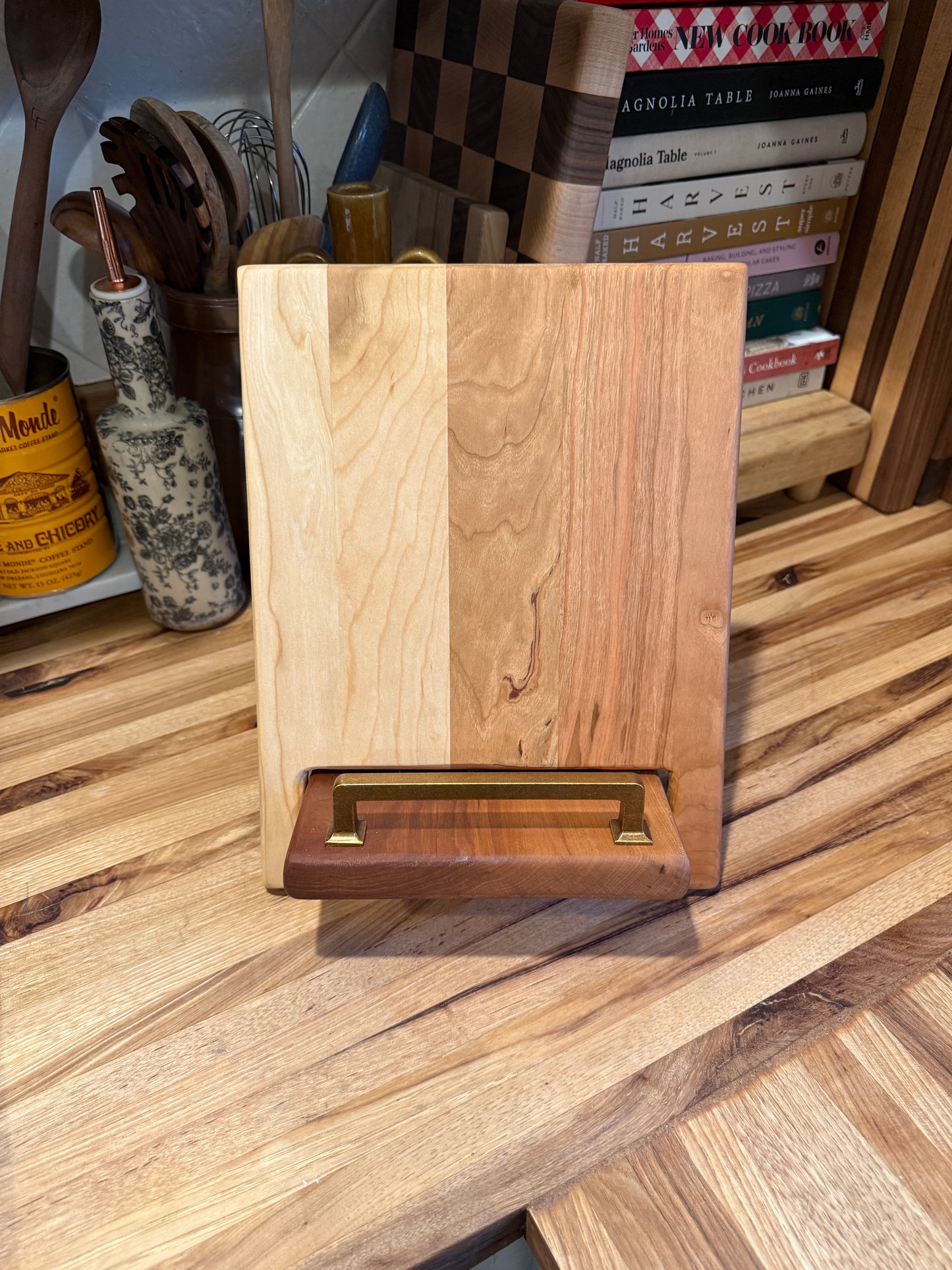 Cherry Panel Cookbook Holder