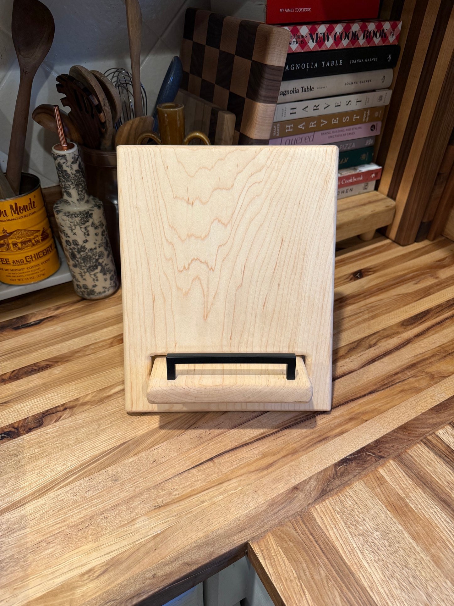 Maple Cookbook Holder