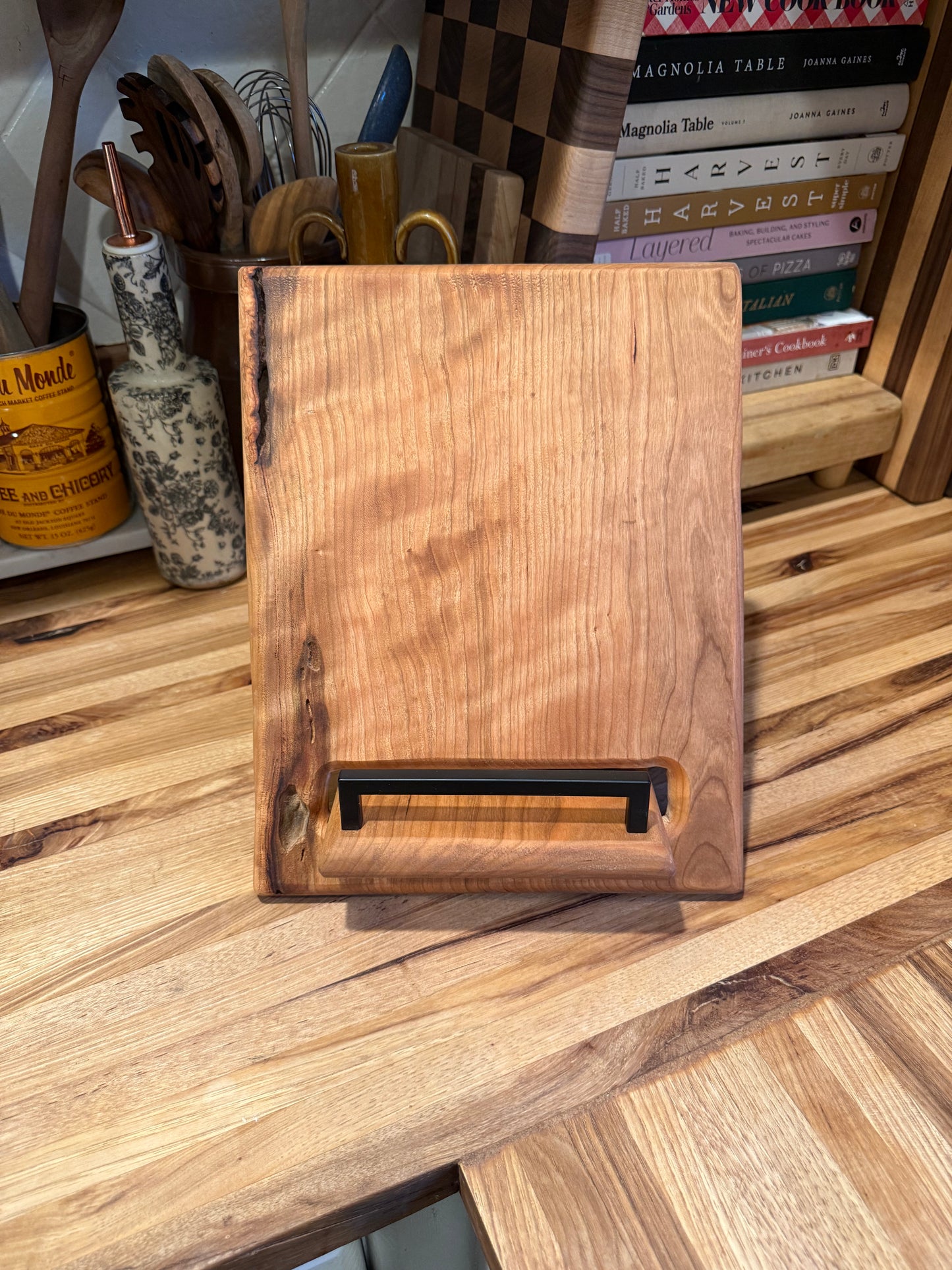 Rustic Cherry Cookbook Holder