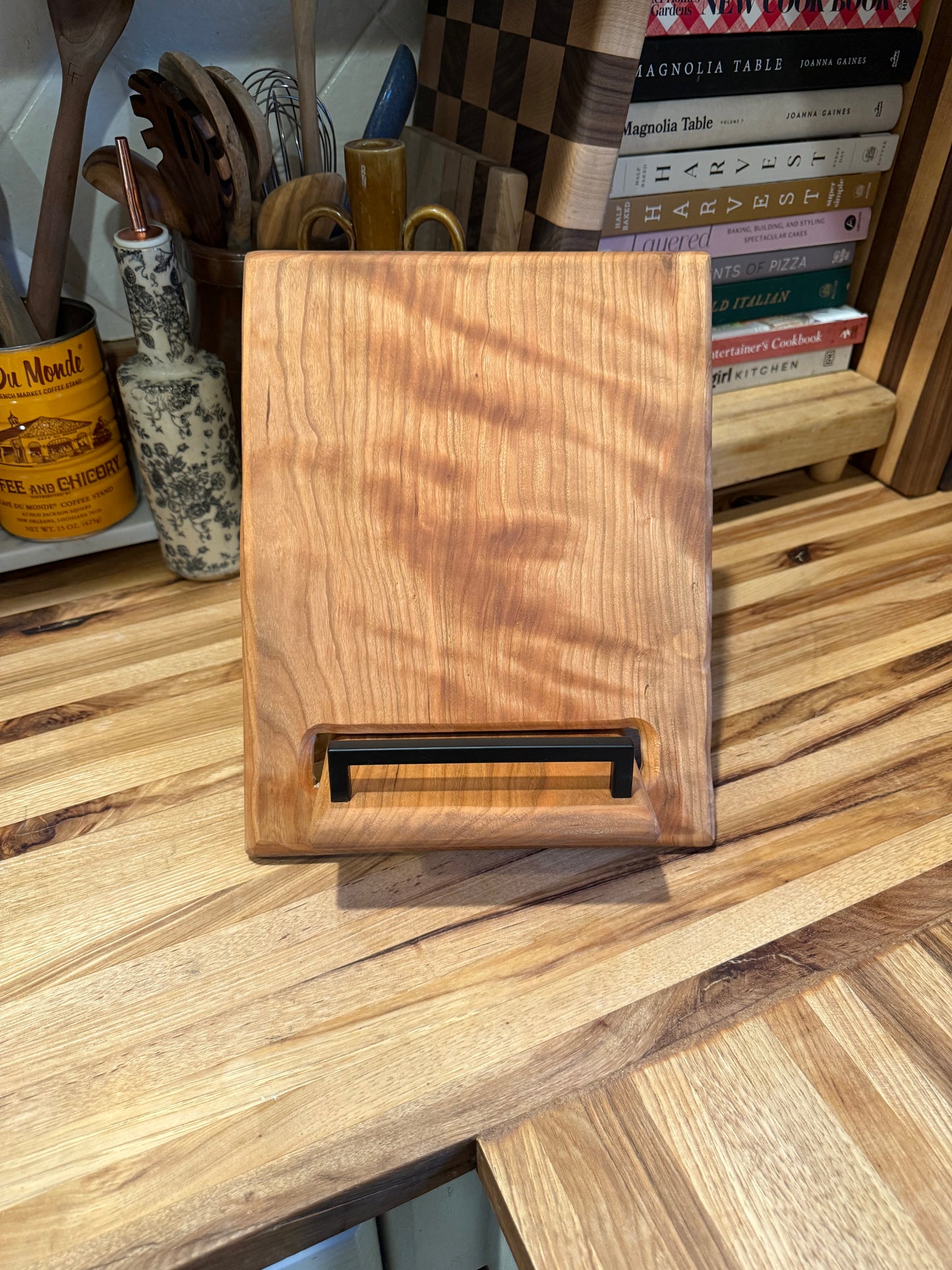 Rustic Cherry Cookbook Holder