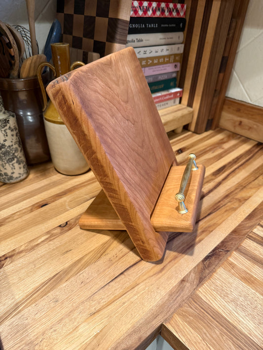 “Chonky” Cherry Cookbook Holder