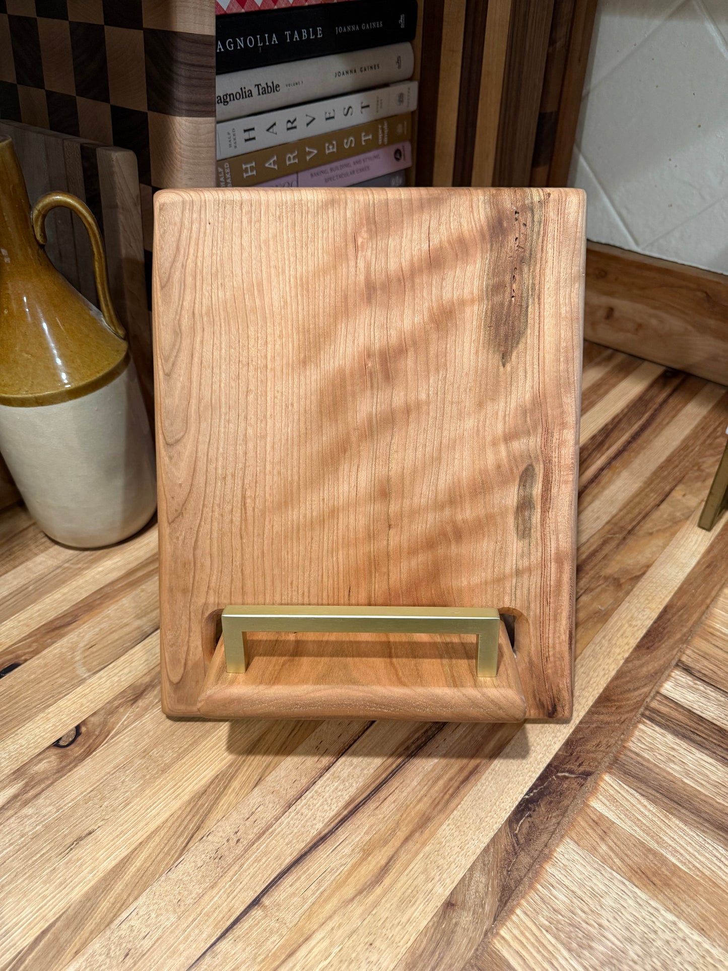 Rustic Cherry Cookbook Holder