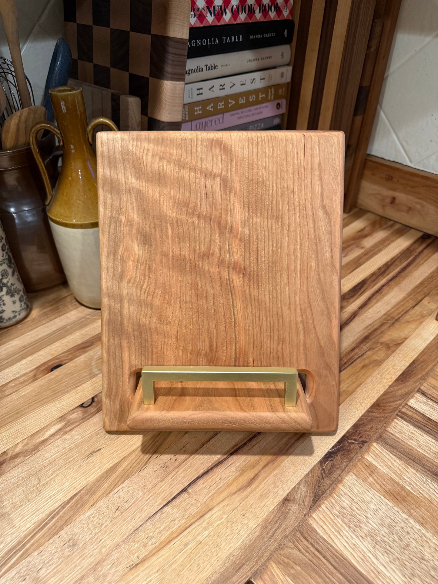 Rustic Cherry Cookbook Holder