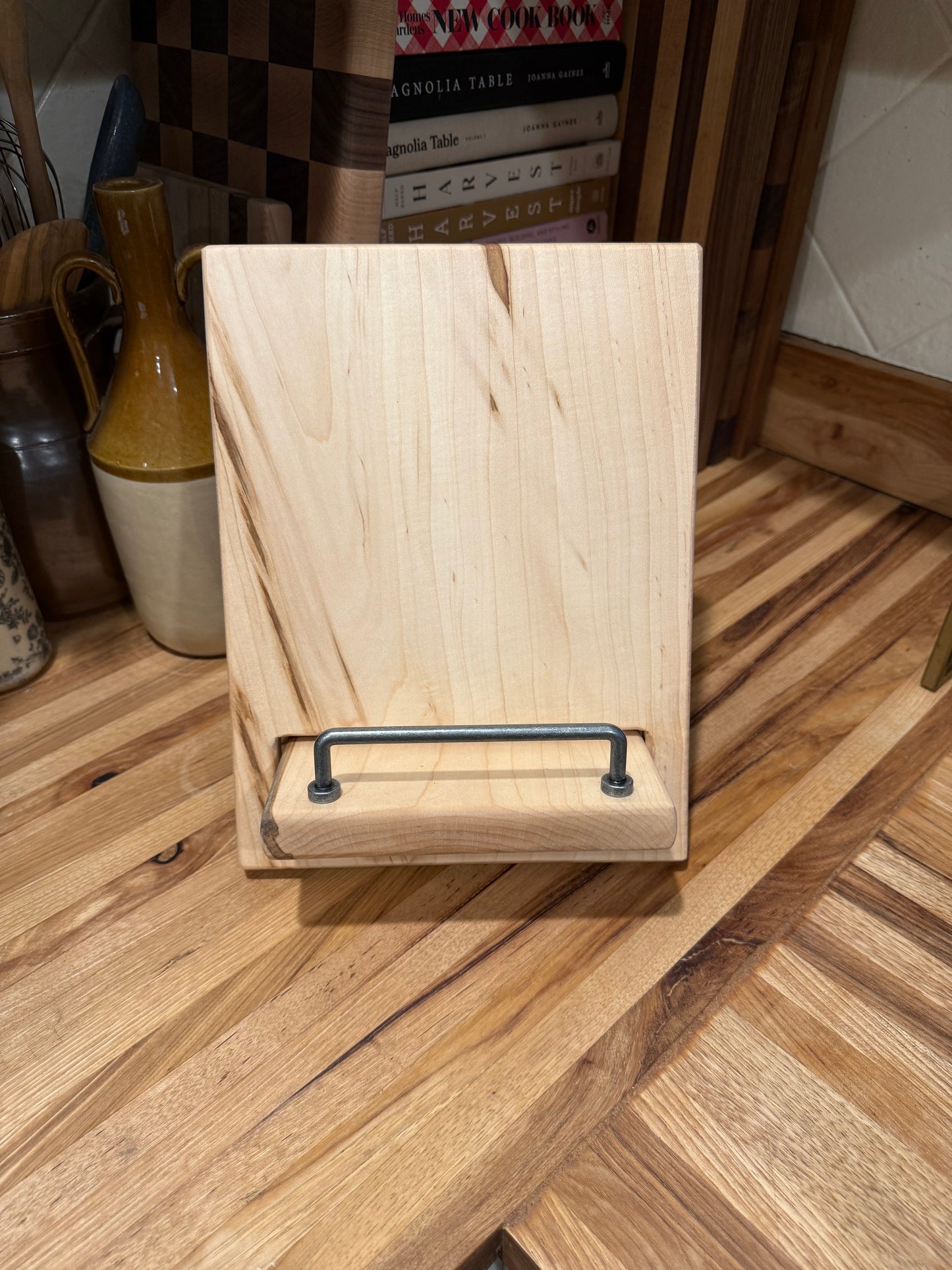 Maple Cookbook Holder