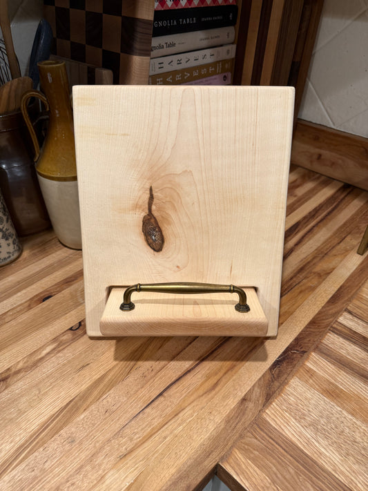 Maple Cookbook Holder