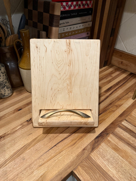Bird’s Eye Maple Cookbook Holder