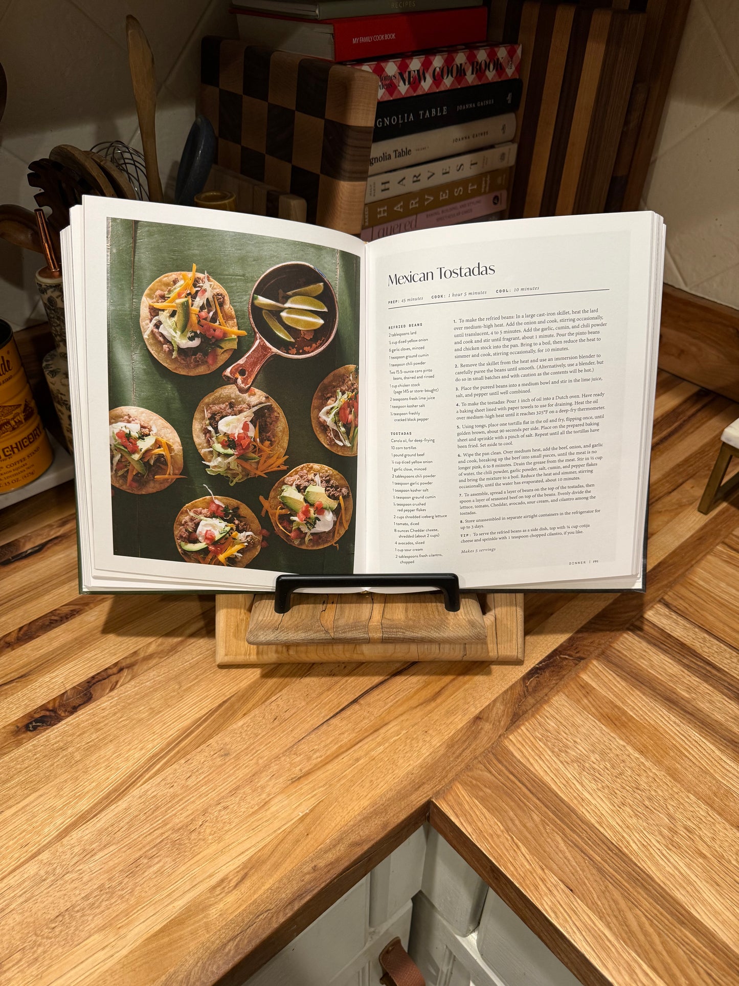 Spalted Maple Cookbook Holder