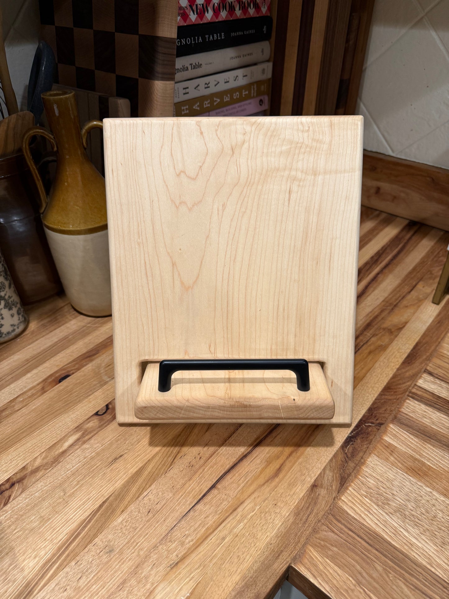 Maple Cookbook Holder