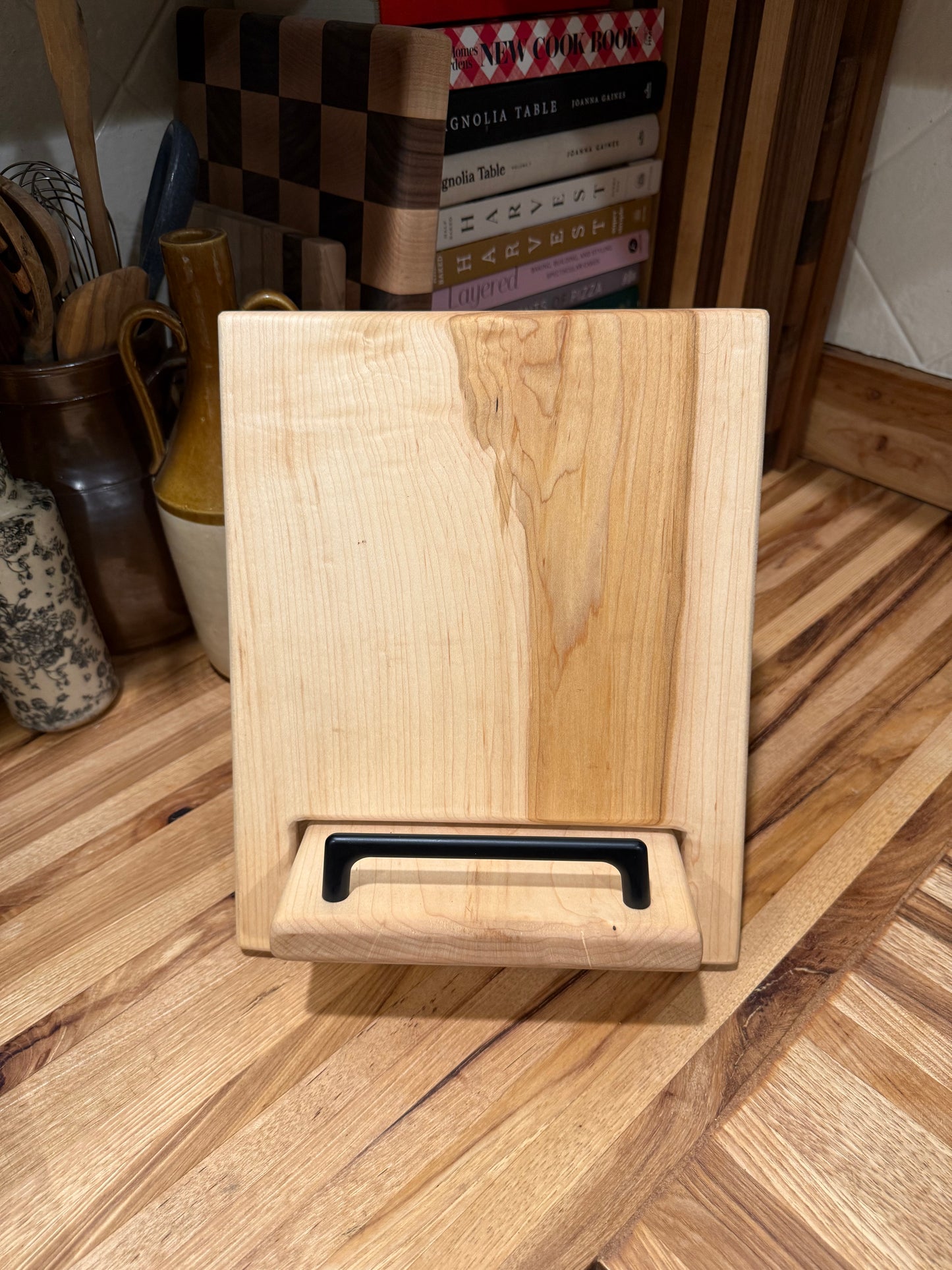 Maple Cookbook Holder