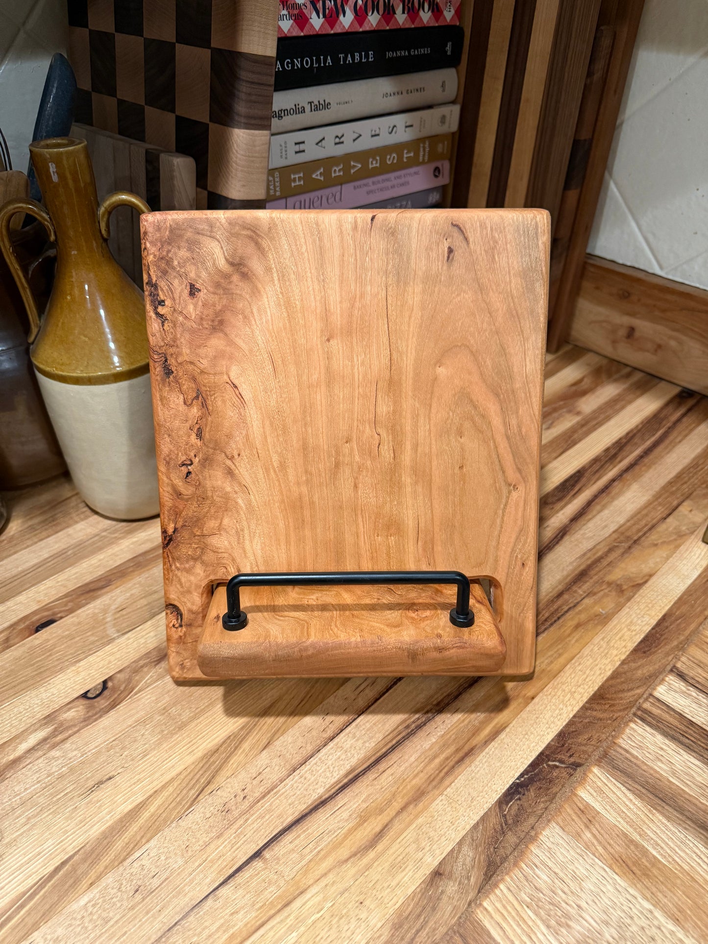 Rustic Cherry Cookbook Holder