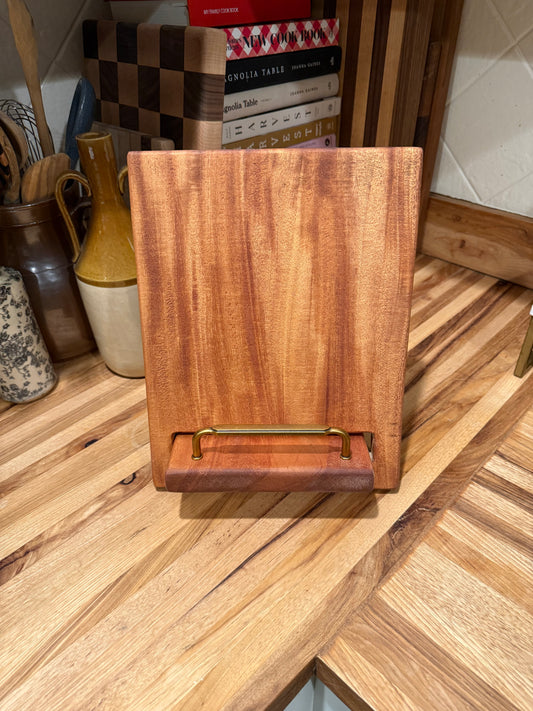 Mahogany Cookbook Holder
