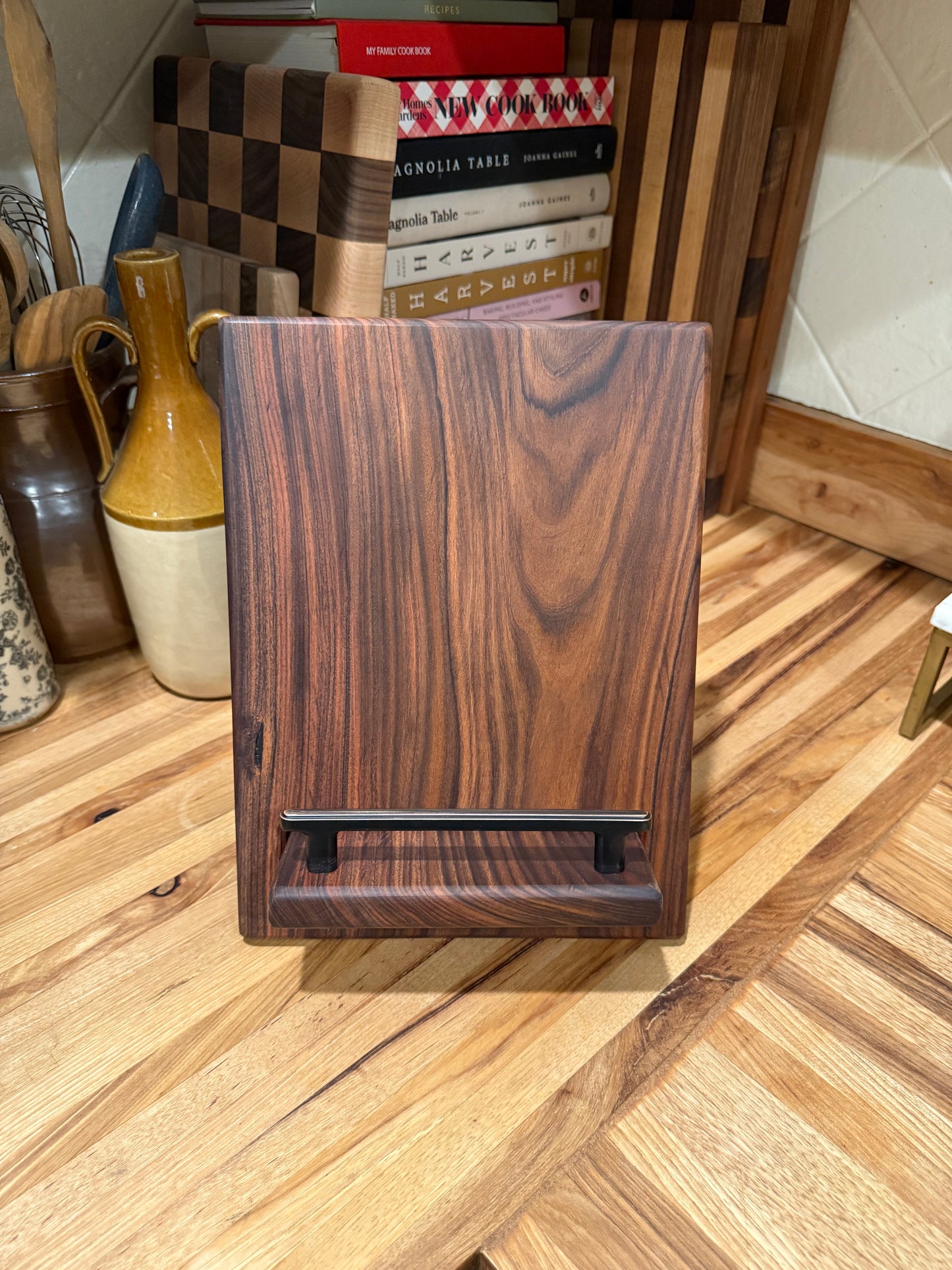 Bolivian Rosewood Cookbook Holder