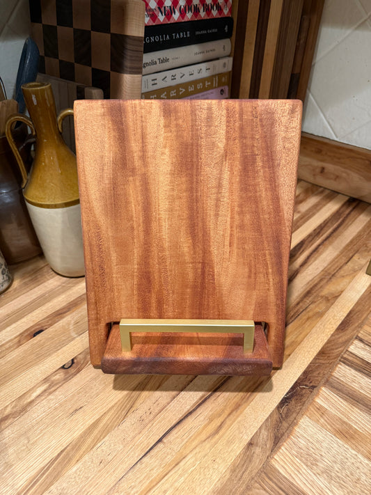 Mahogany Cookbook Holder