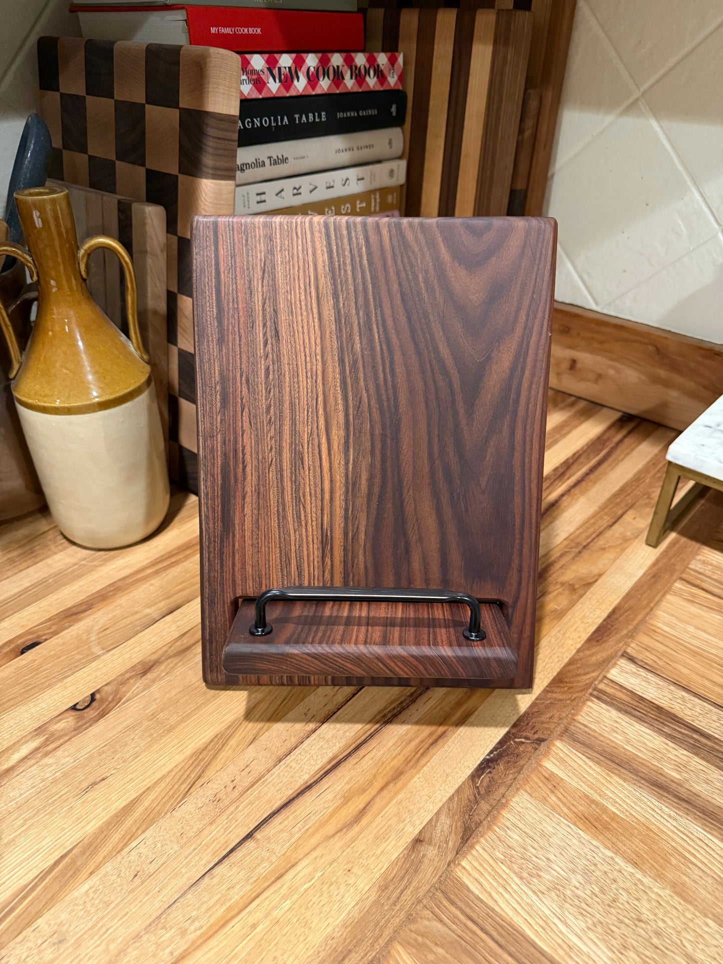 Bolivian Rosewood Cookbook Holder