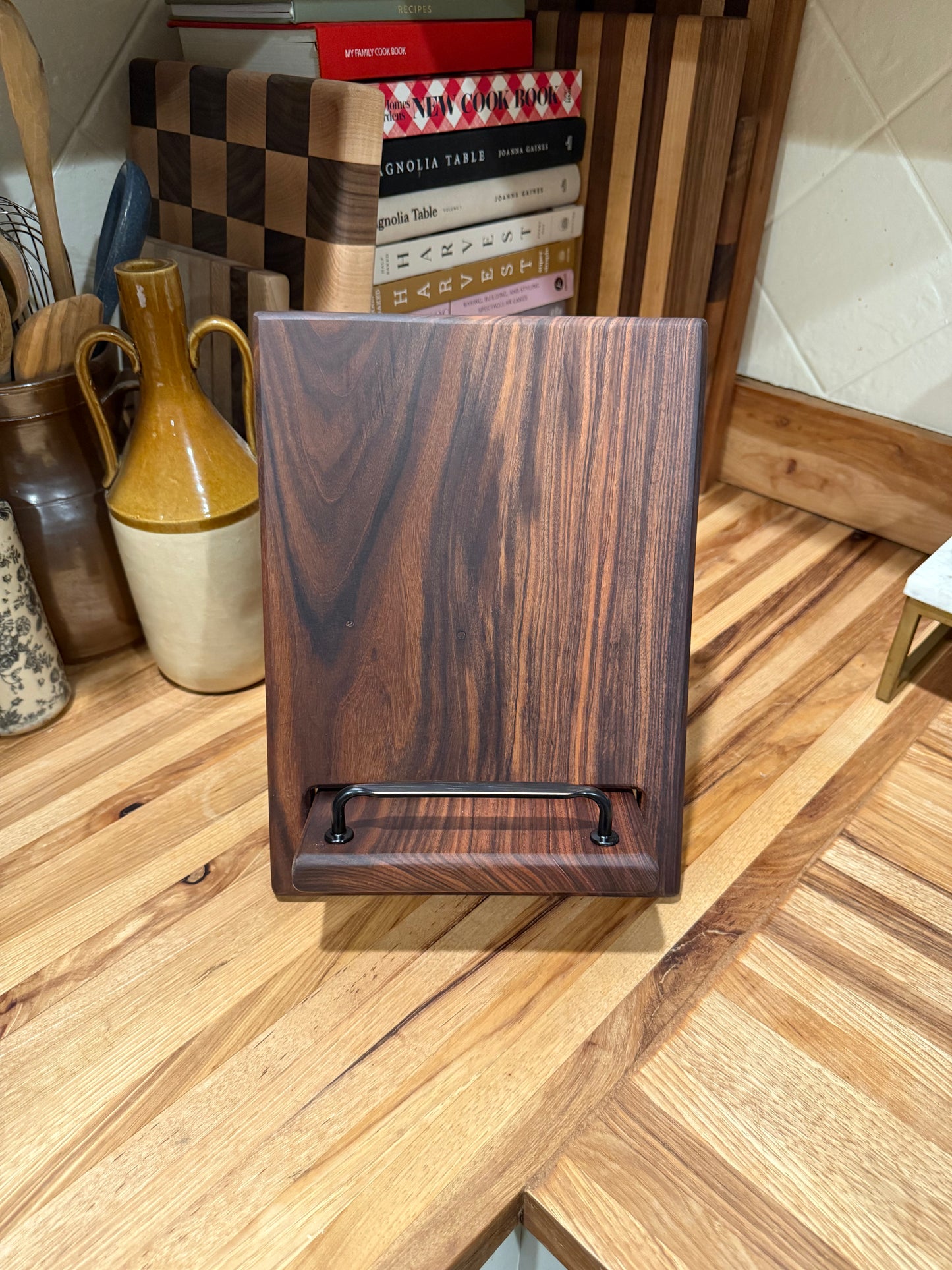 Bolivian Rosewood Cookbook Holder