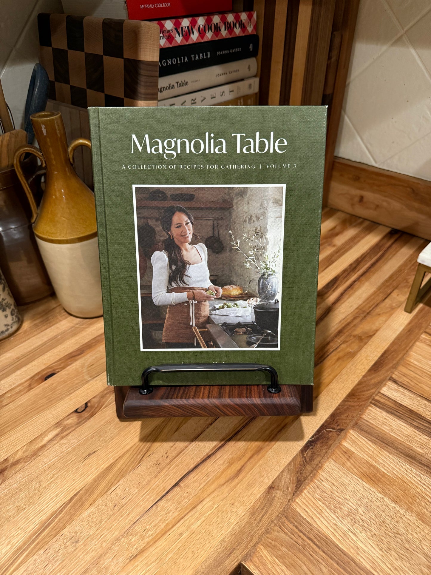 Bolivian Rosewood Cookbook Holder