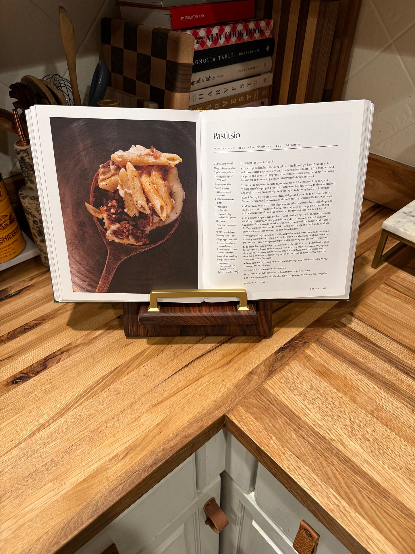 Bolivian Rosewood Cookbook Holder