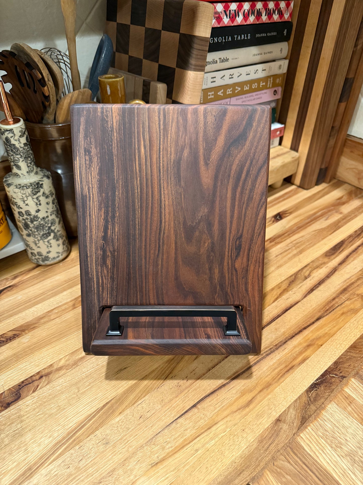 Bolivian Rosewood Cookbook Holder