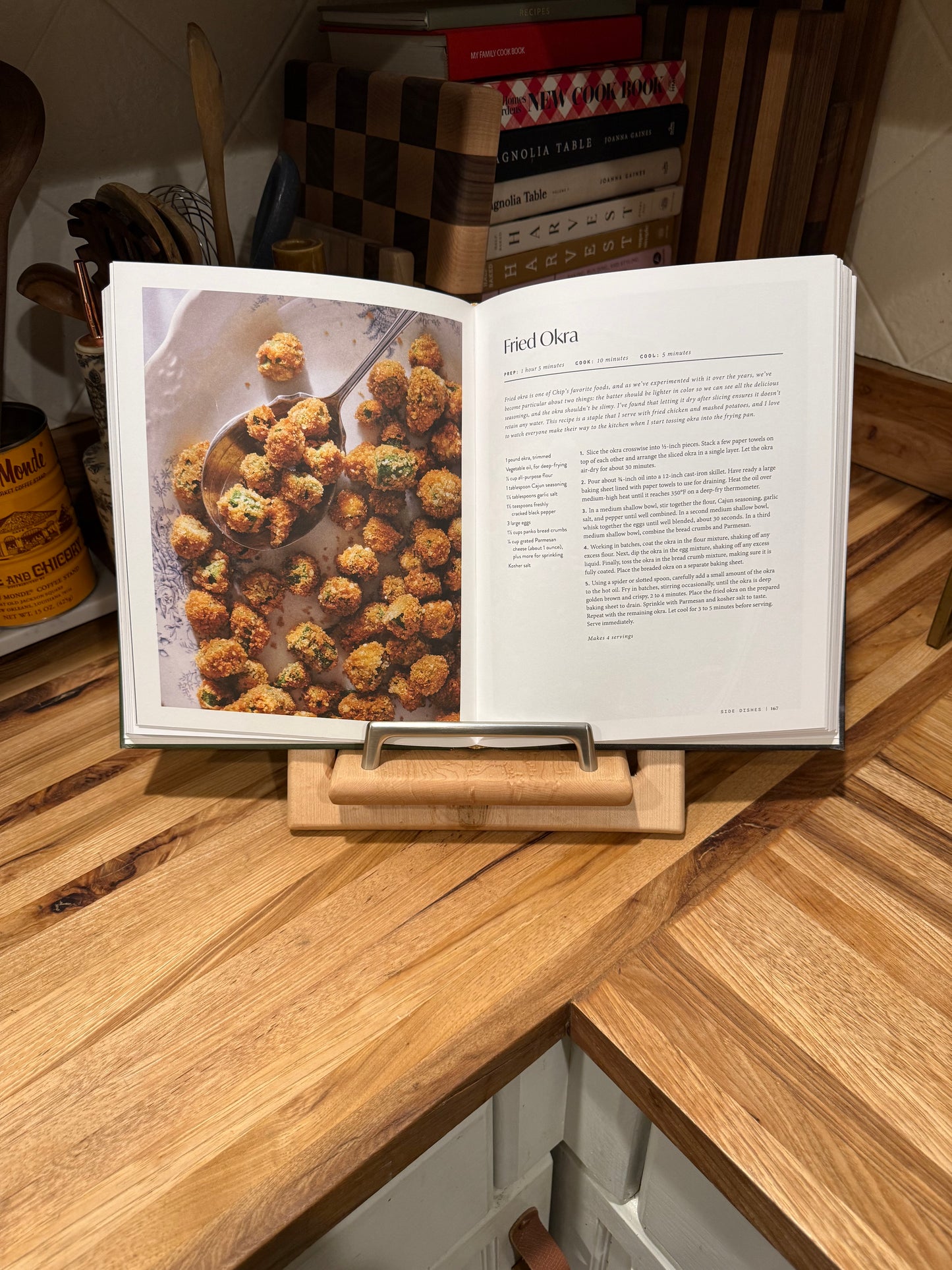 Bird’s Eye Maple Cookbook Holder