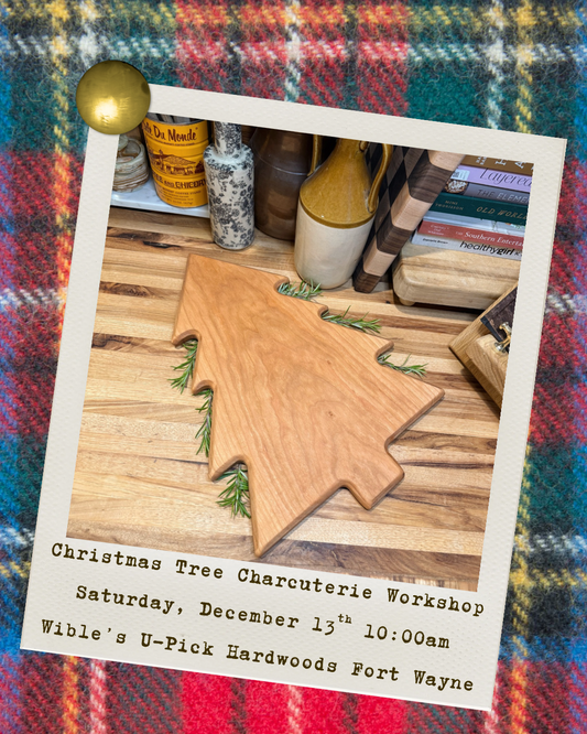 Christmas Tree Charcuterie Board Workshop