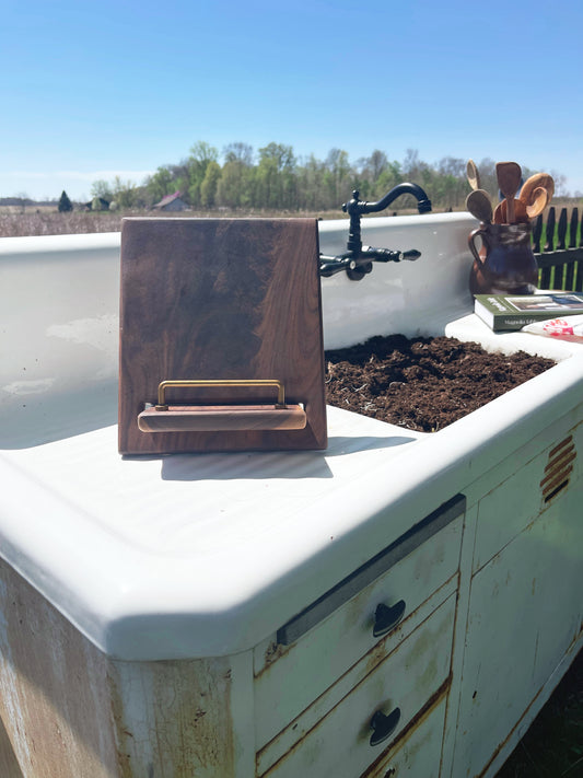 Cookbook Holder - Walnut