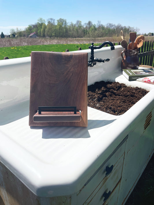 Cookbook Holder - Walnut