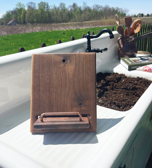 Cookbook Holder - Walnut